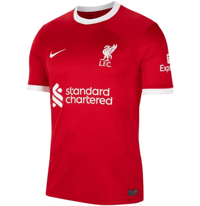 Liverpool Home Kit Soccer Jersey 2023/24